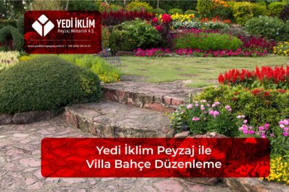 villa bahçe düzenleme